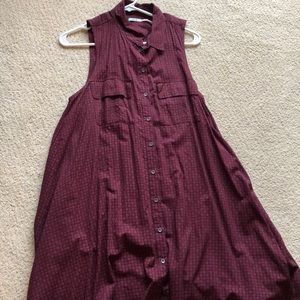 Urban outfitters button down dress